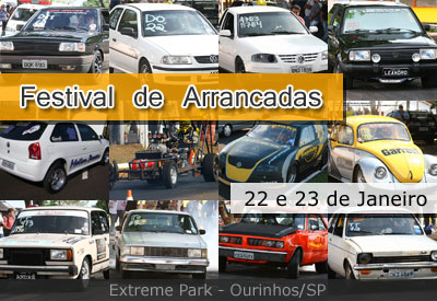 Flyer: Festival de Arrancadas Extreme Park