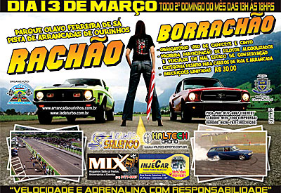 Flyer: Rachão e Borrachão