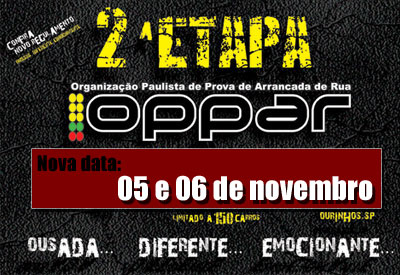 Flyer: 2ª Etapa Oppar 2011