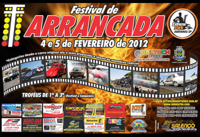 Flyer: Festival de Arrancada 2012