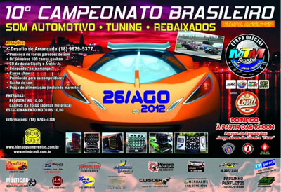 Flyer: Desafio de Arrancada 2012