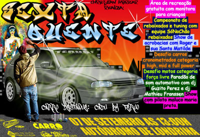 Flyer: Sexta Quente 07/09