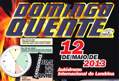 Flyer: 2º Domingo Quente 2013