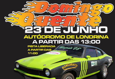 Flyer: 3º Domingo Quente 2013