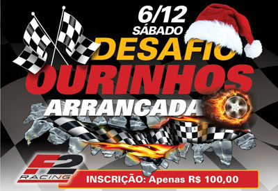 Flyer: 5º Desafio de Arrancada 2014