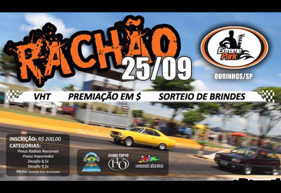 Flyer: 3º Rachão Ourinhos 2016