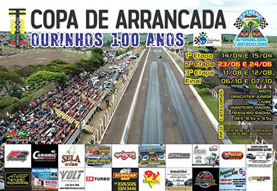 Flyer: 2ª Etapa - Copa Arrancada Ourinhos 100 anos