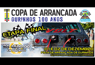 Flyer: 4ª Etapa - Copa Ourinhos 100 anos