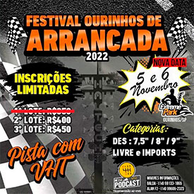 Flyer: Festival Ourinhos de Arrancada 2022