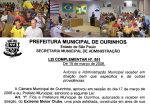 17/03/2008 - Autorização da doação aprovada pela Câmara Municipal, Lei Complementar Nº551