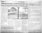 Uma das primeiras matérias citando a nossa cronometragem. Jornal "A Gazeta" do dia 02/05/2009